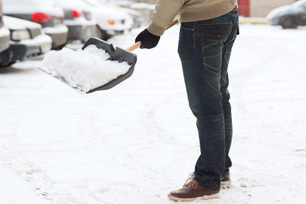 We are offer snow and ice removal services